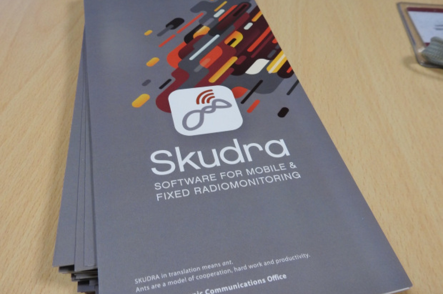 SKUDRA - VAS “Elektroniskie sakari” inženieru izstrādātā radiomonitoringa programmatūra