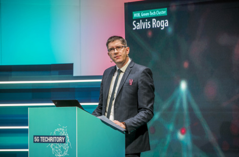 Forumā uzstājas Salvis Roga, Green-Tech Cluster valdes loceklis / Kurzemes Biznesa Inkubatora valdes priekšsēdētājs