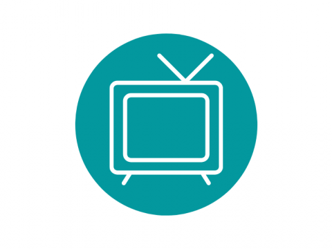TV un skaņas apraides radiosakaru dienesta ikona